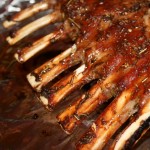 roasted rack of lamb