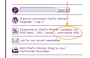 Sidebar Screen Capture CommentsRSS | Palette Dome Cuisine