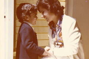Chef Mesilati and Mother Rina Circa 1970s