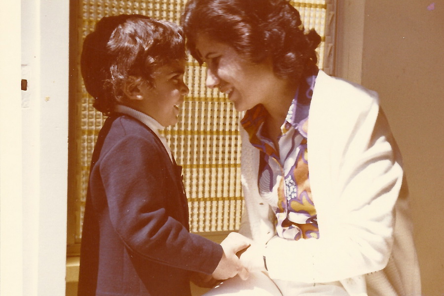 Chef Mesilati and Mother Rina Circa 1970s