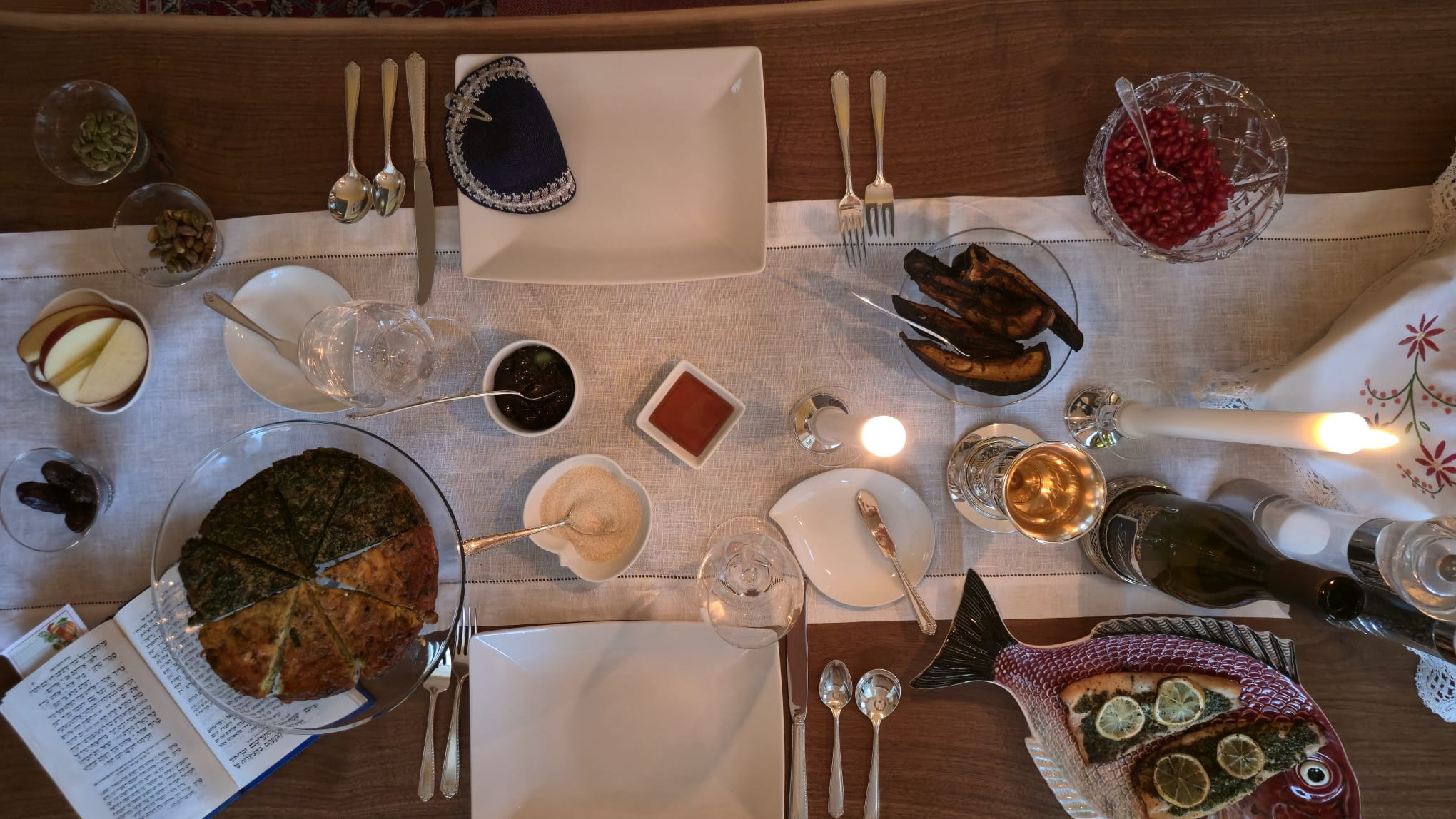 ShanaTova5787 | Palette Dome Cuisine L'Shana Tova 5787